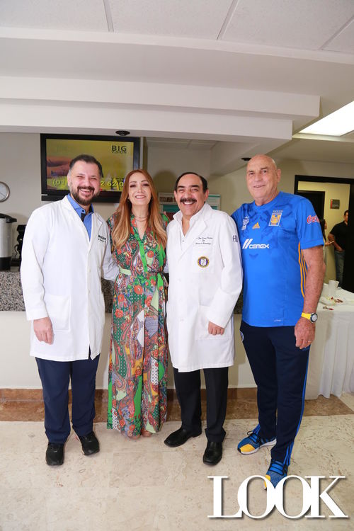 Héctor Leal, Gina Pastor, Jorge Ocampo y Osvaldo Batocletti 